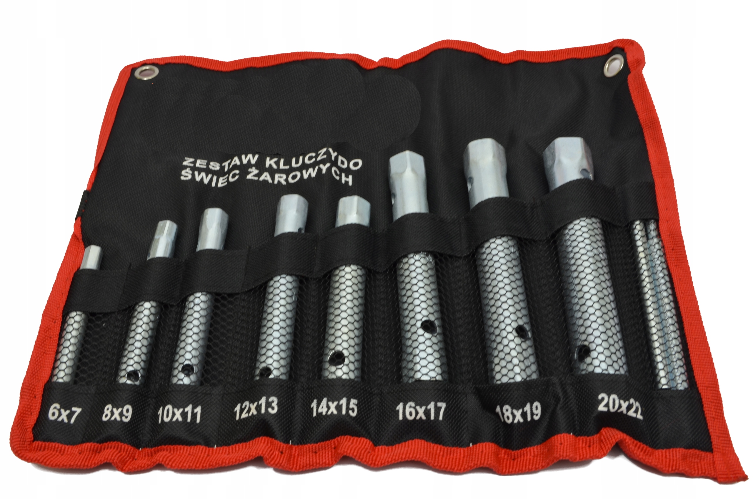 

Klucze rurowe 6-22mm rurkowe 10części Do Warsztatu