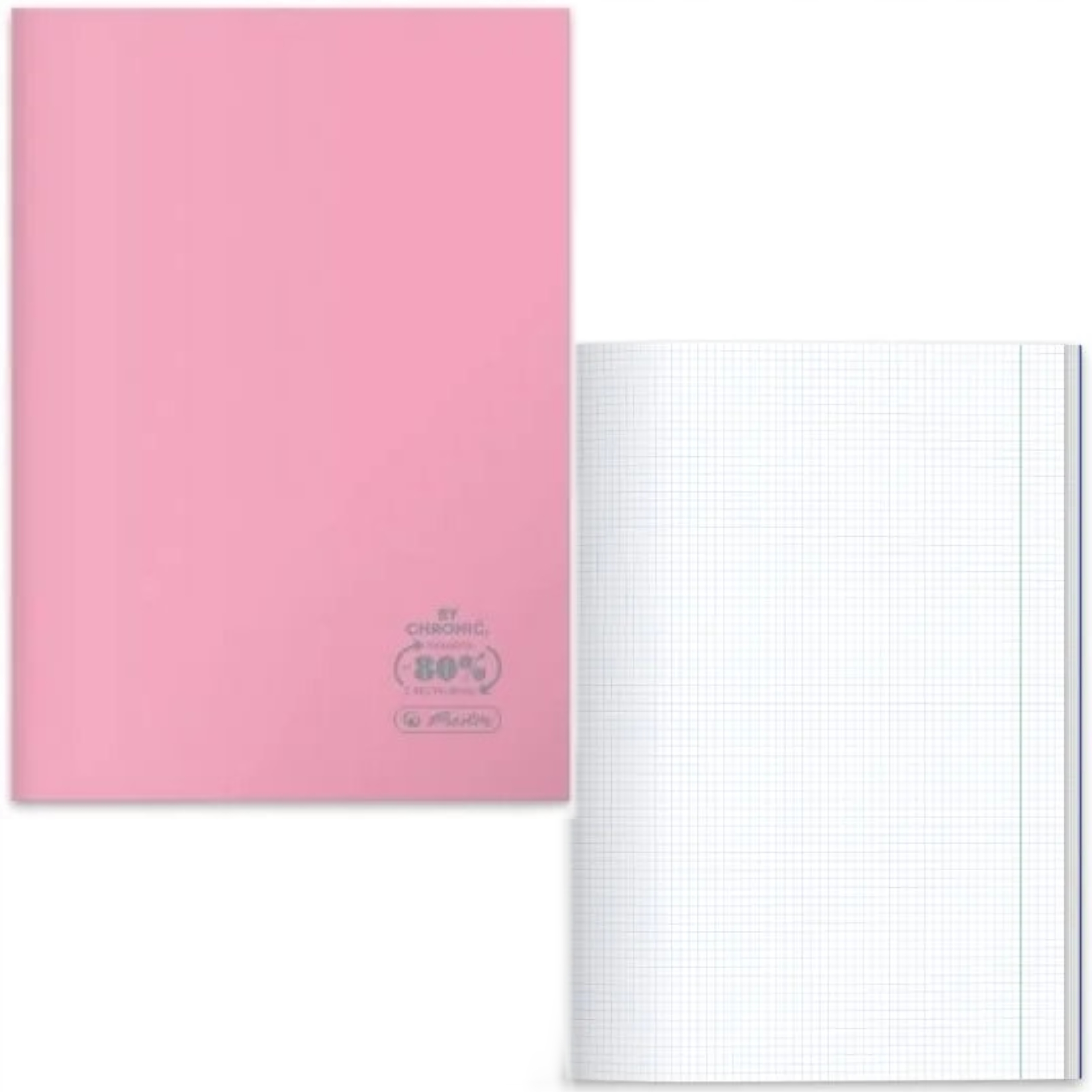 

Zeszyt Eco Pp Pastel Colors A5 kratka 60k różowy