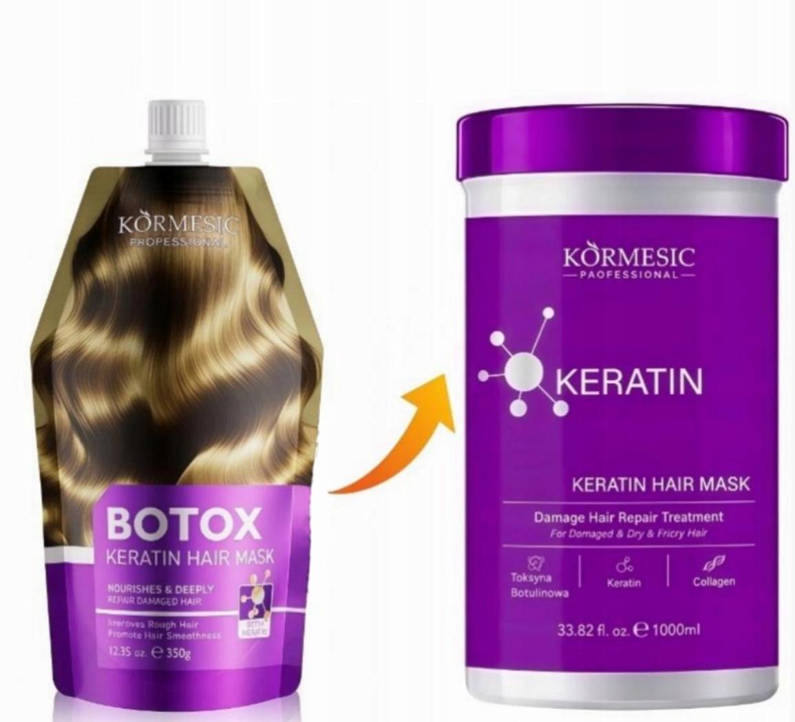 Kormesic Keratin – maska na vlasy s kreatinem 1000 ml