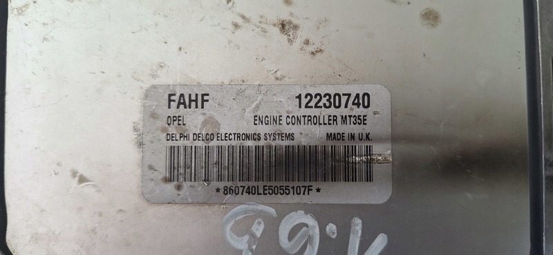 computer bedienteil OPEL ASTRA H 12230740 FAHF