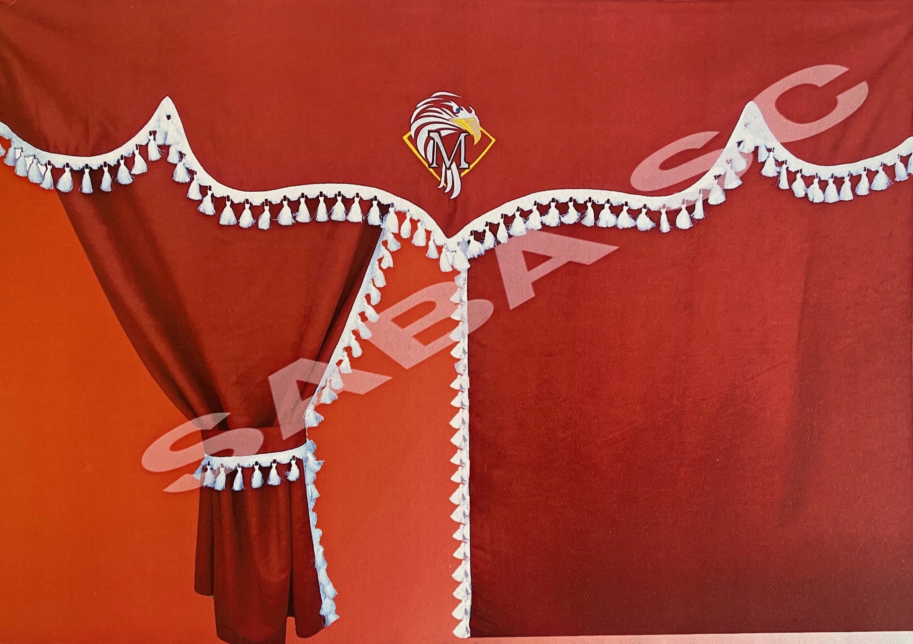 Zadní clony nad postel pro nákladní automobil