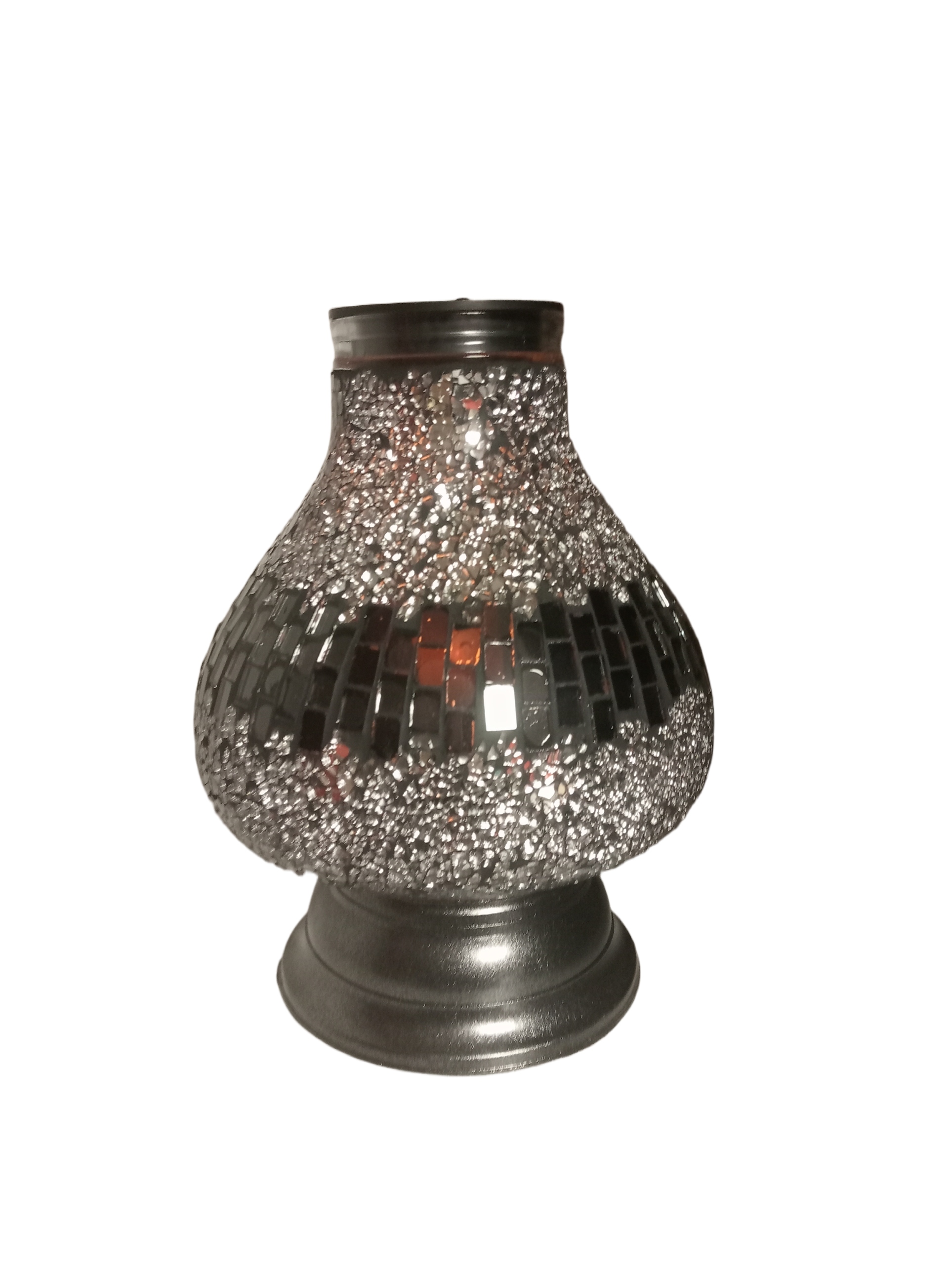 Lucerna Karafa Stříbrná