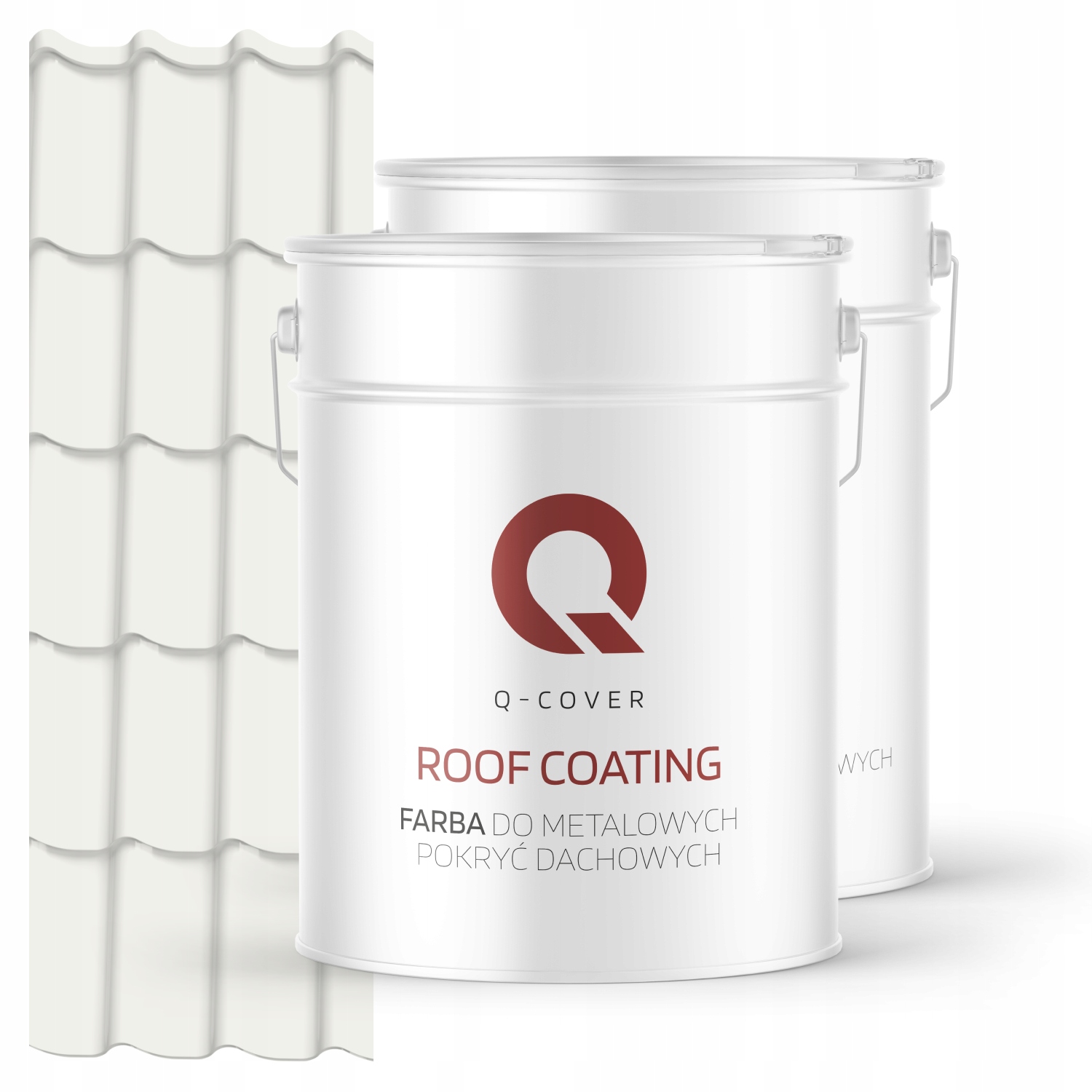 Farba Na Kovové Strechy Podložka Biela Cestná Ral 9016 74 m2 Lesk