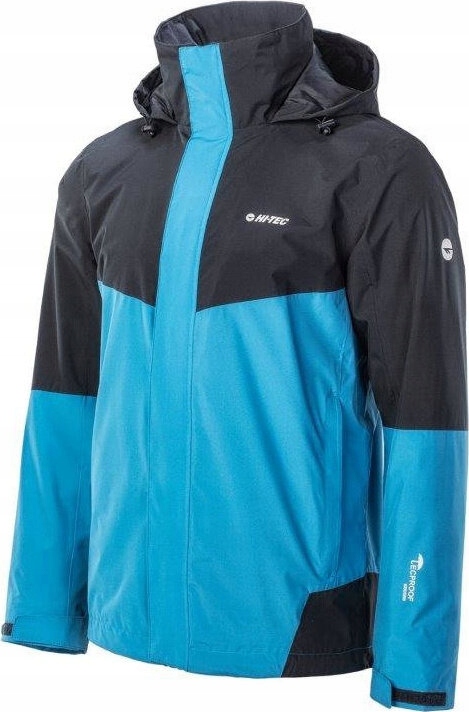 Pánská Přechodová Softshellová Bunda Membrána 8000 MM Hi-tec Teodoro r XXL