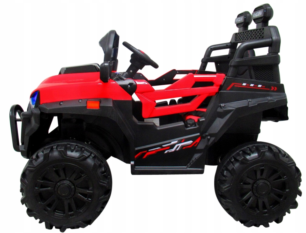 Buggy X8 r Autko na akumulator+BUJAK+pilot Kolor Czarny Czerwony