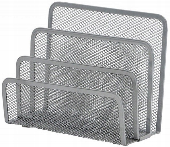 SORTER KORESPONDENCJI METALOWY 3 PRZEGRODY SREBRNY Kod producenta HEX40