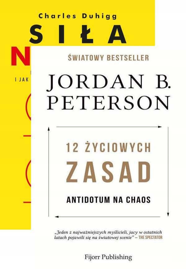 

Zestaw Siła Nawyku 12 Życiowych Zasad Peterson