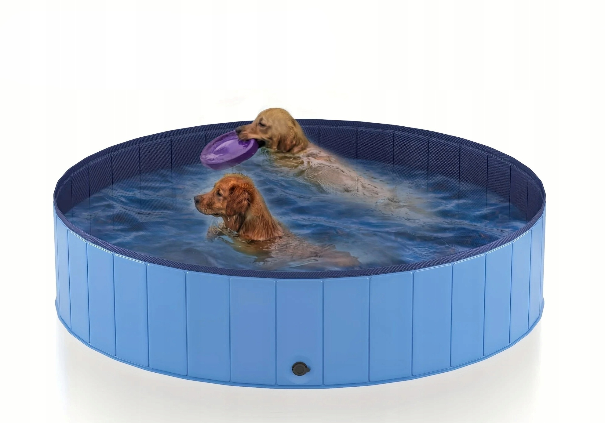 Levně Bazén pro psa a dítě skládací, rozkládací, 120 cm, bez pumpování, na léto, B02