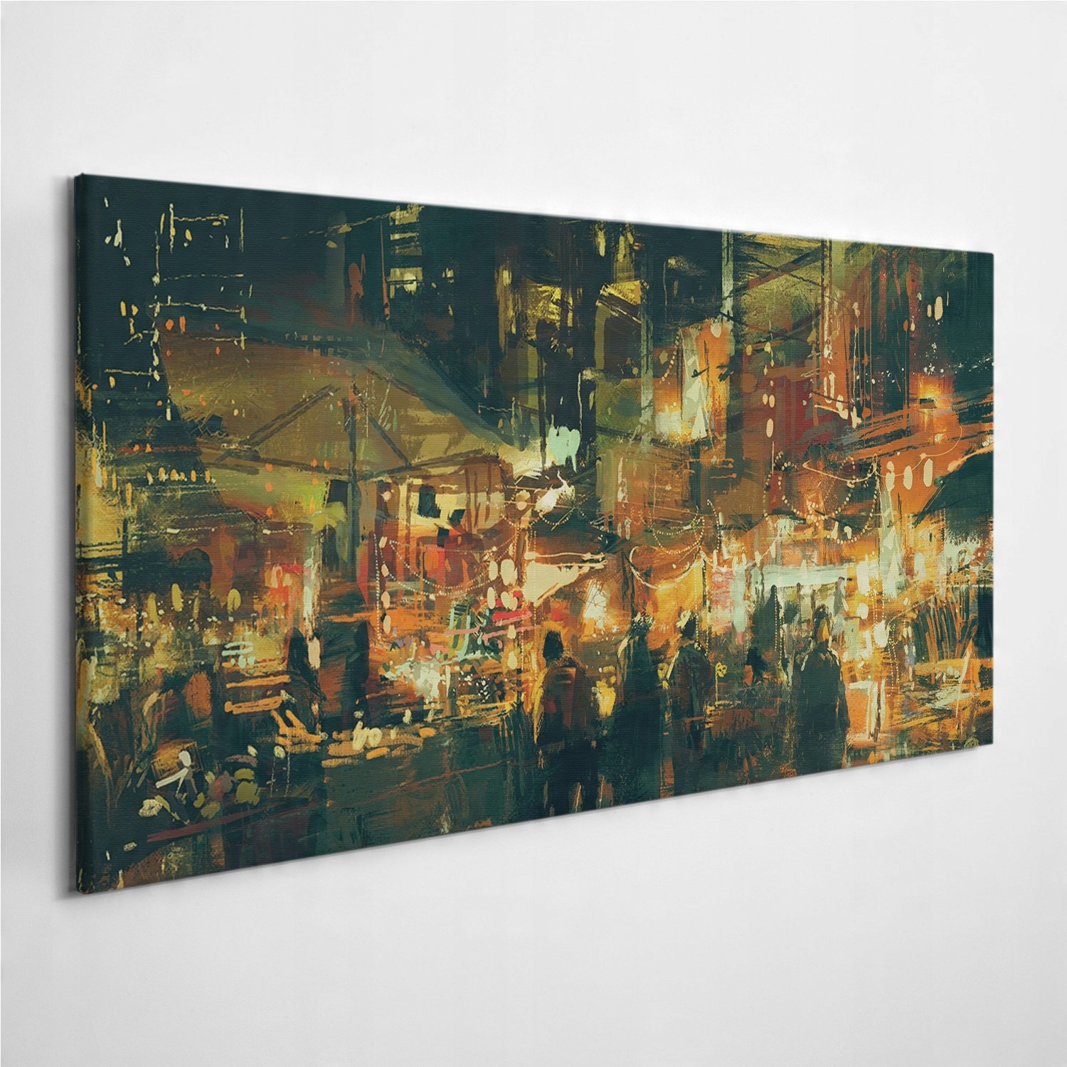 

Fotoobraz na płótnie Ludzie Sklepy Miasto 120x60