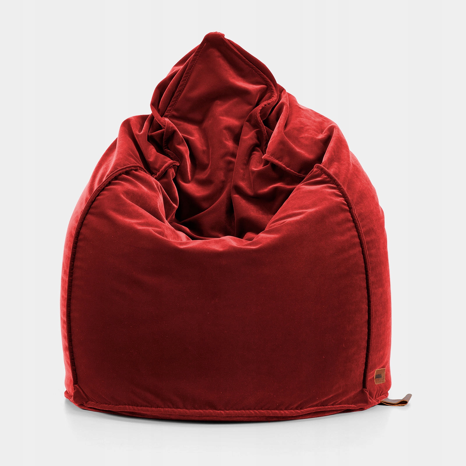 Taburet Sack Velvet červená| Jabba Design