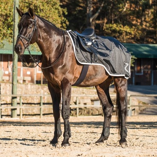 Półderka przeciwdeszczowa Horze ProTrek black r.135cm