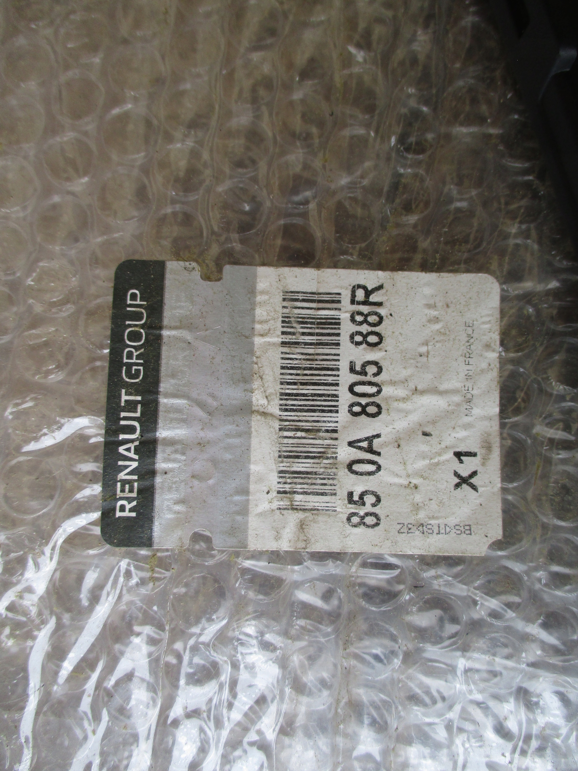bumper corner left rear part tylni Renault Trafic 850A80588R