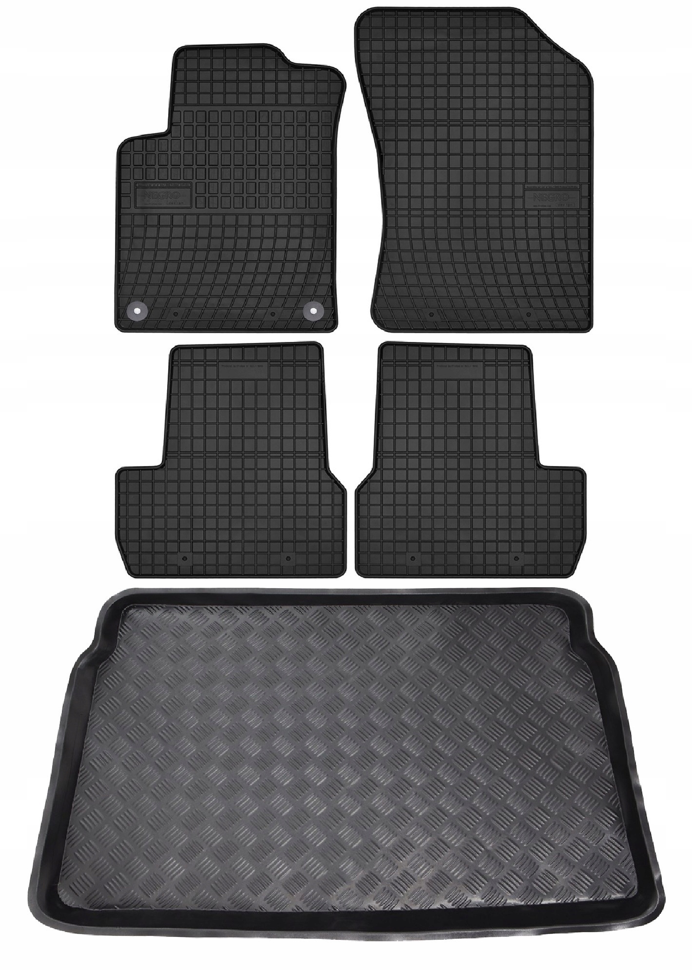 Коврики Смесь-Пластик gumowe3010642zs 5 el.