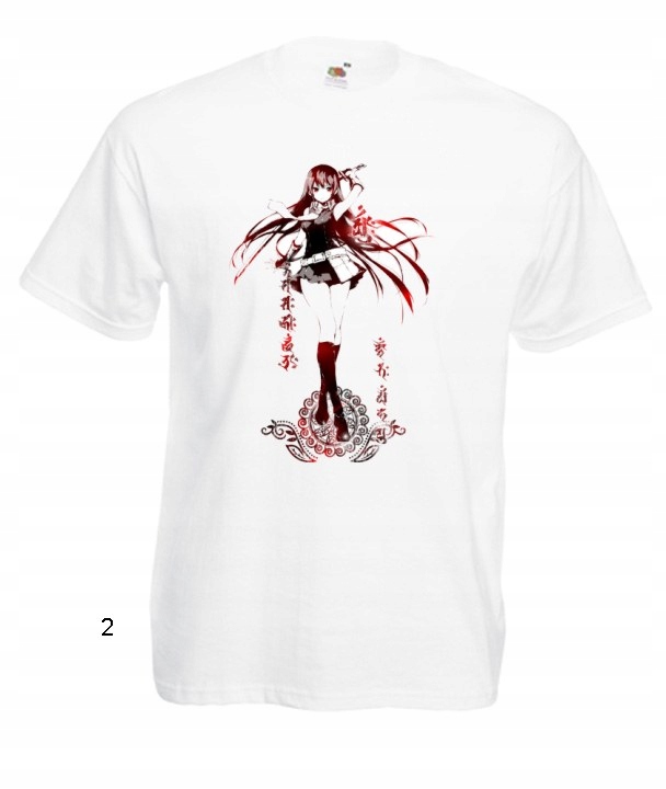 

Koszulki Męskie Wzory Akame ga Kill Anime Manga