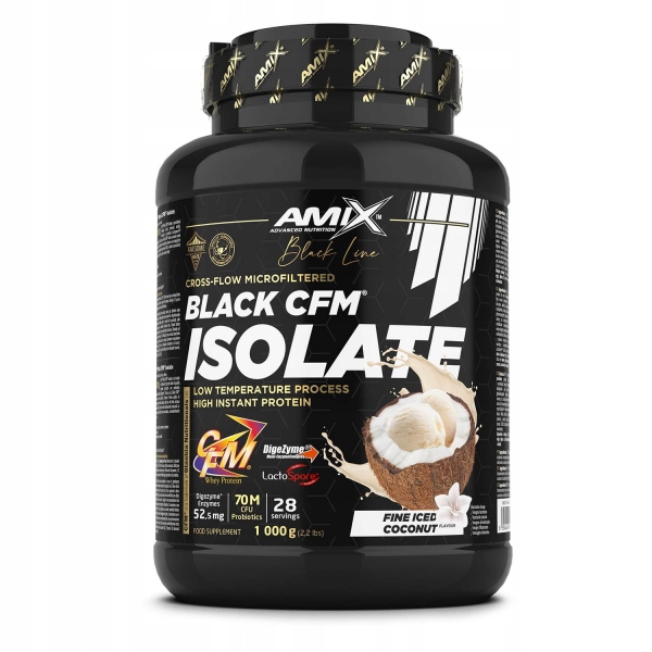 Black Line Black Cfm Isolate 1000g fine iced coconut