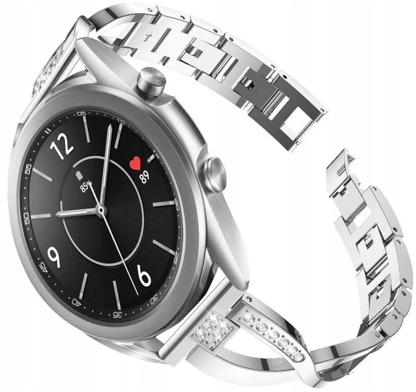 

Srebrna Bransoleta do Samsung Galaxy Watch 3 41mm
