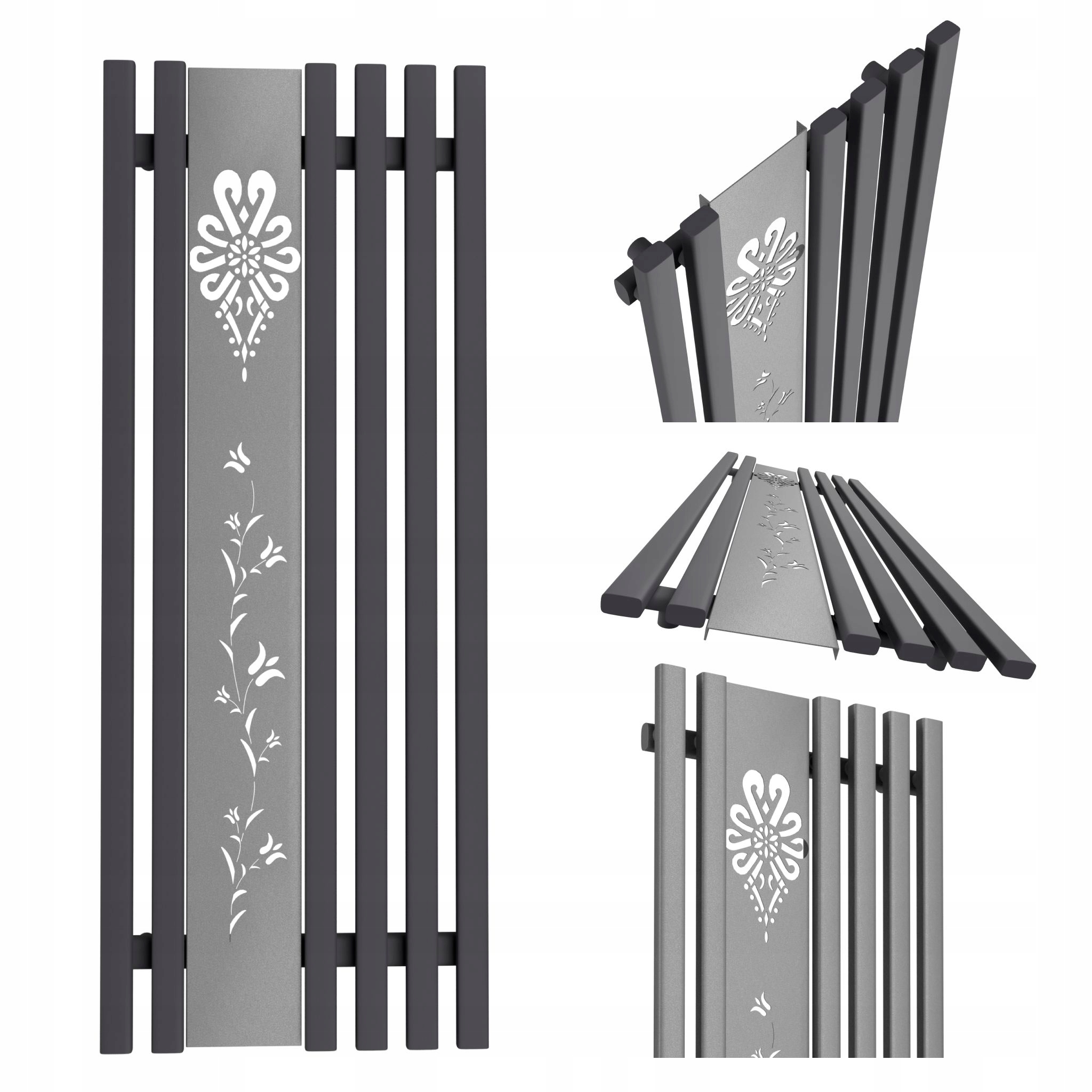 Dekorativní radiátor Parzenica 140x60 Grafit