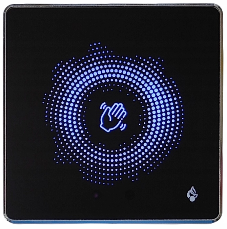 NATYNK PRZYCISK WYJŚCIA FURTKA PODŚWIETLENIE LED BEZDOTYK EXIT ELEGANCKI Łączność Inny