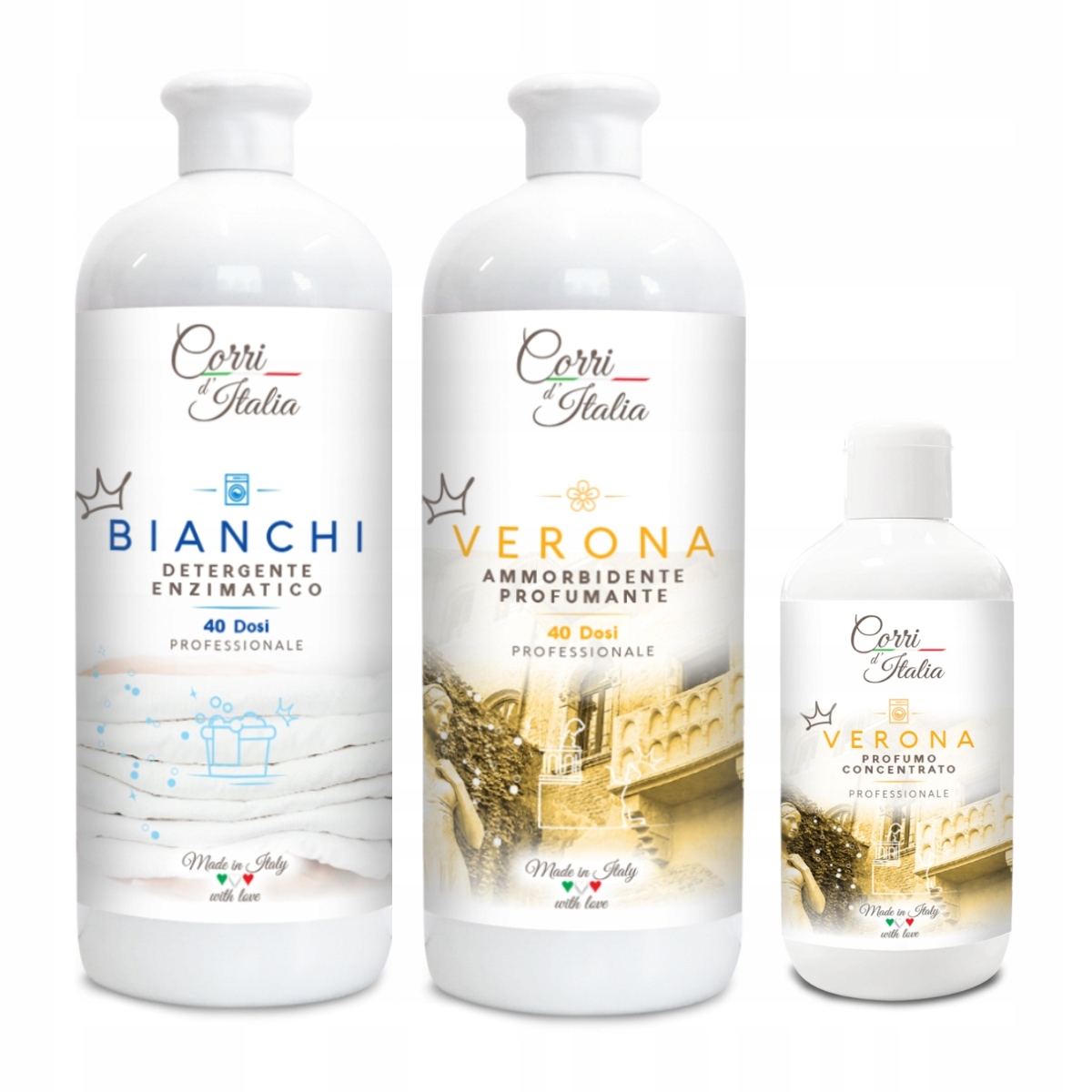 Corri d 'Italia sada: Bianchi na praní parfém a koncentrát Verona