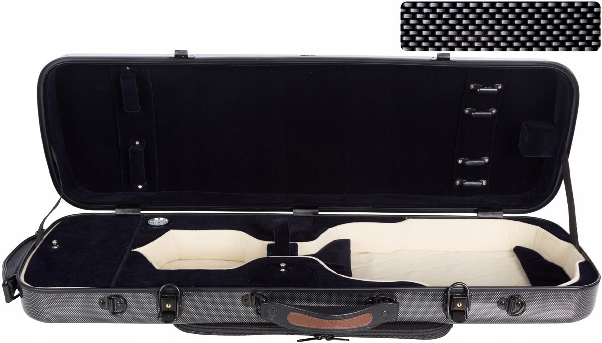 Houslové pouzdro pro housle 4/4 Oblong M-case Black Point tmavě modrá