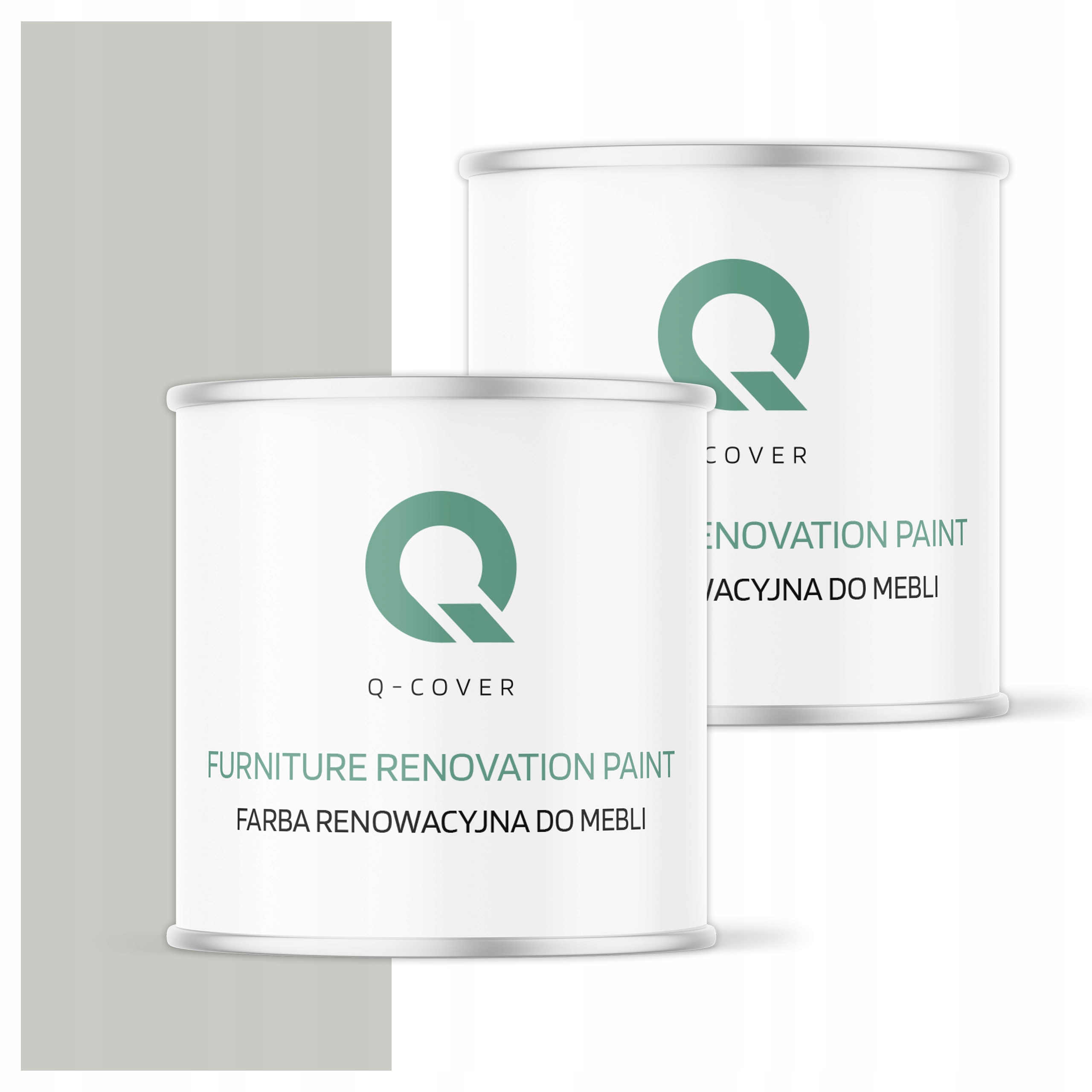 Farba na renováciu nábytku Mdf drevo Ozdobná Biela Papyrus 9018 Satén 2.5L