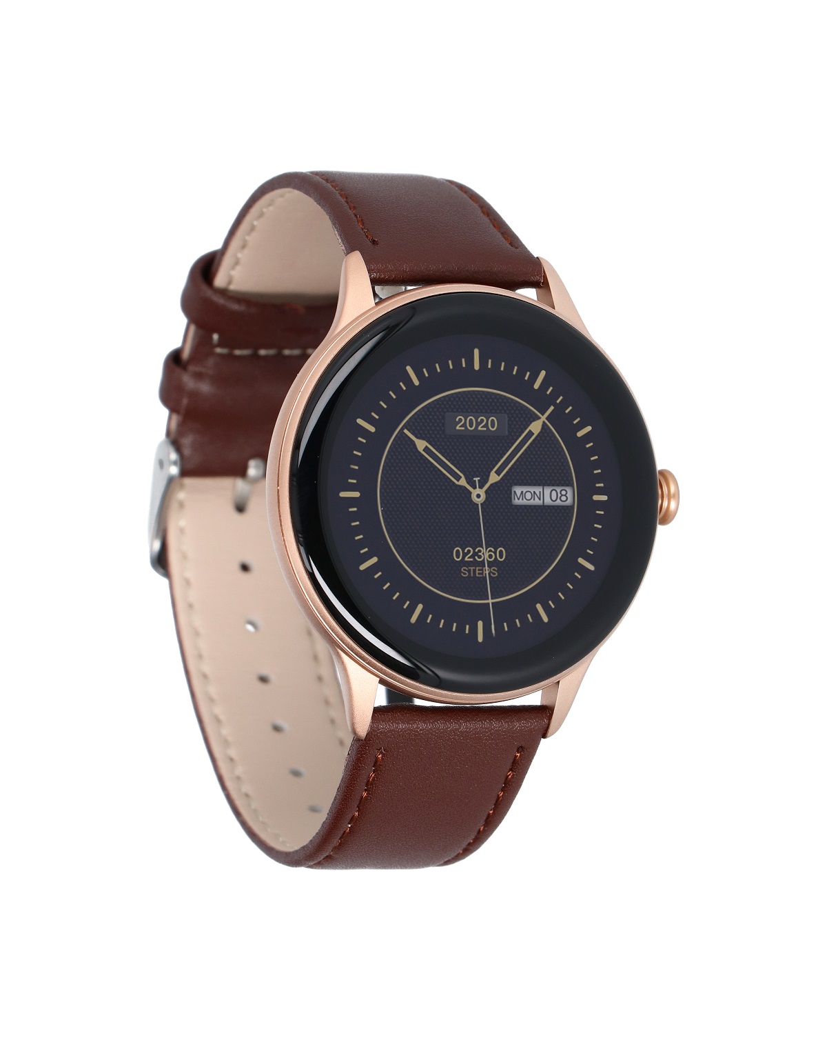 Elegancki Smartwatch Powiadomienia SMS AMOLED SMS