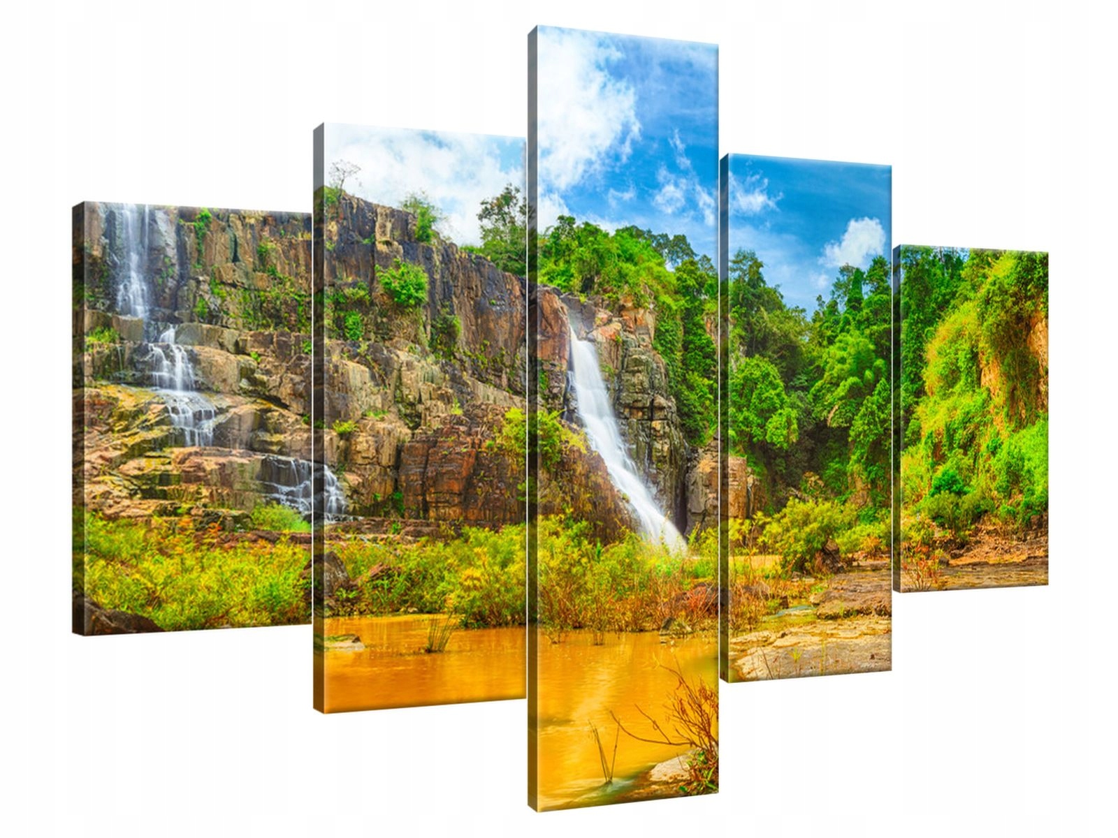 

Obraz Drukowany 100x70 Wodopad Pongour w Wietnamie