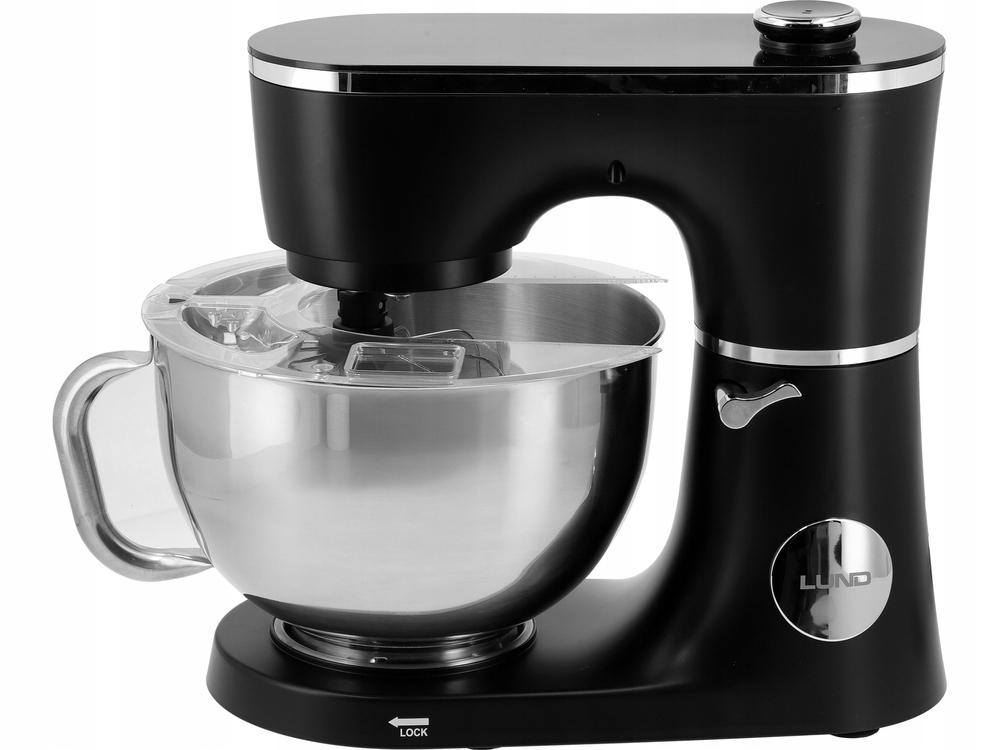 Planetární Mixér Lund 2000 W 6 l Černý 8 rychlostí Pulzní režim