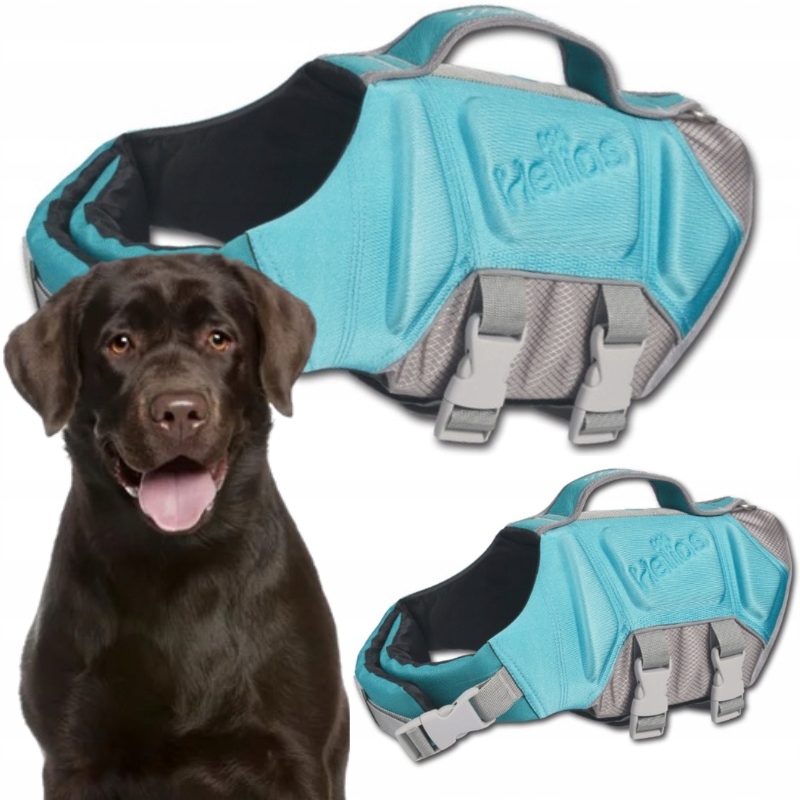 Levně Kapok pro psa, plovací vesta do vody, reflexní, vel XXL