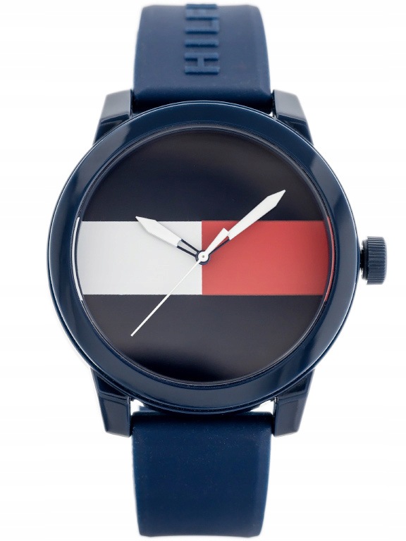Pánské Hodinky Tommy Hilfiger 1791322 Modré 50 M Krabička Na Den Chlapců