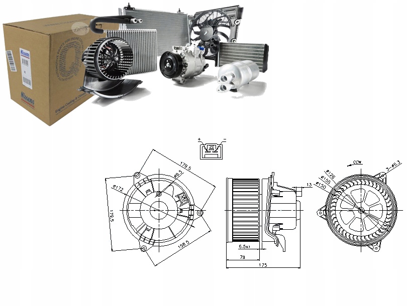 Ventilátor Ventilátoru Nissens 1062247 1092286 XS4H18
