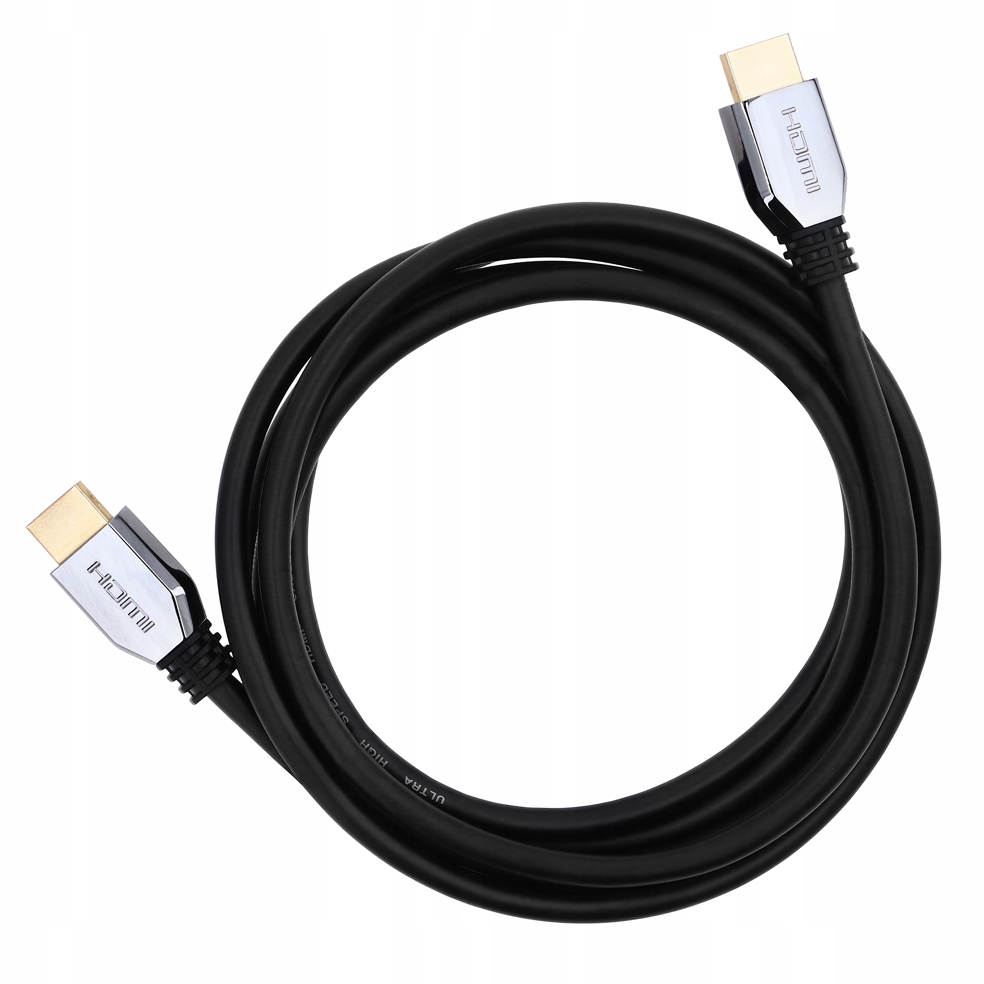 KABEL HDMI 2.1 1M ULTRA HIGH SPEED ETHERNET 8K 4K 120HZ CYNKOWA OBUDOWA Kod producenta PH-421009-1