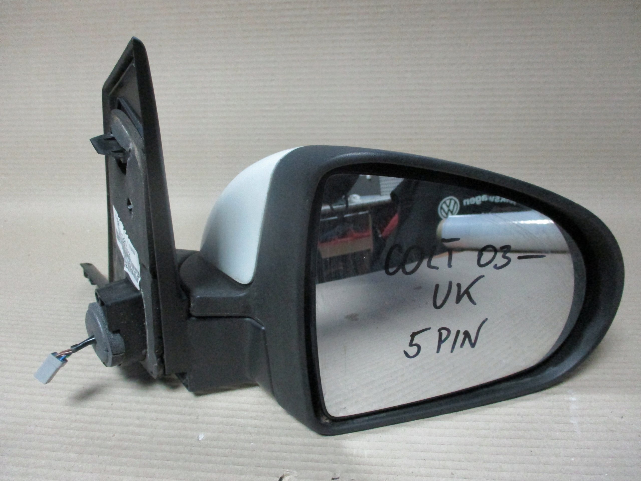 mirror right Mitsubishi Colt 03- 5PIN UK