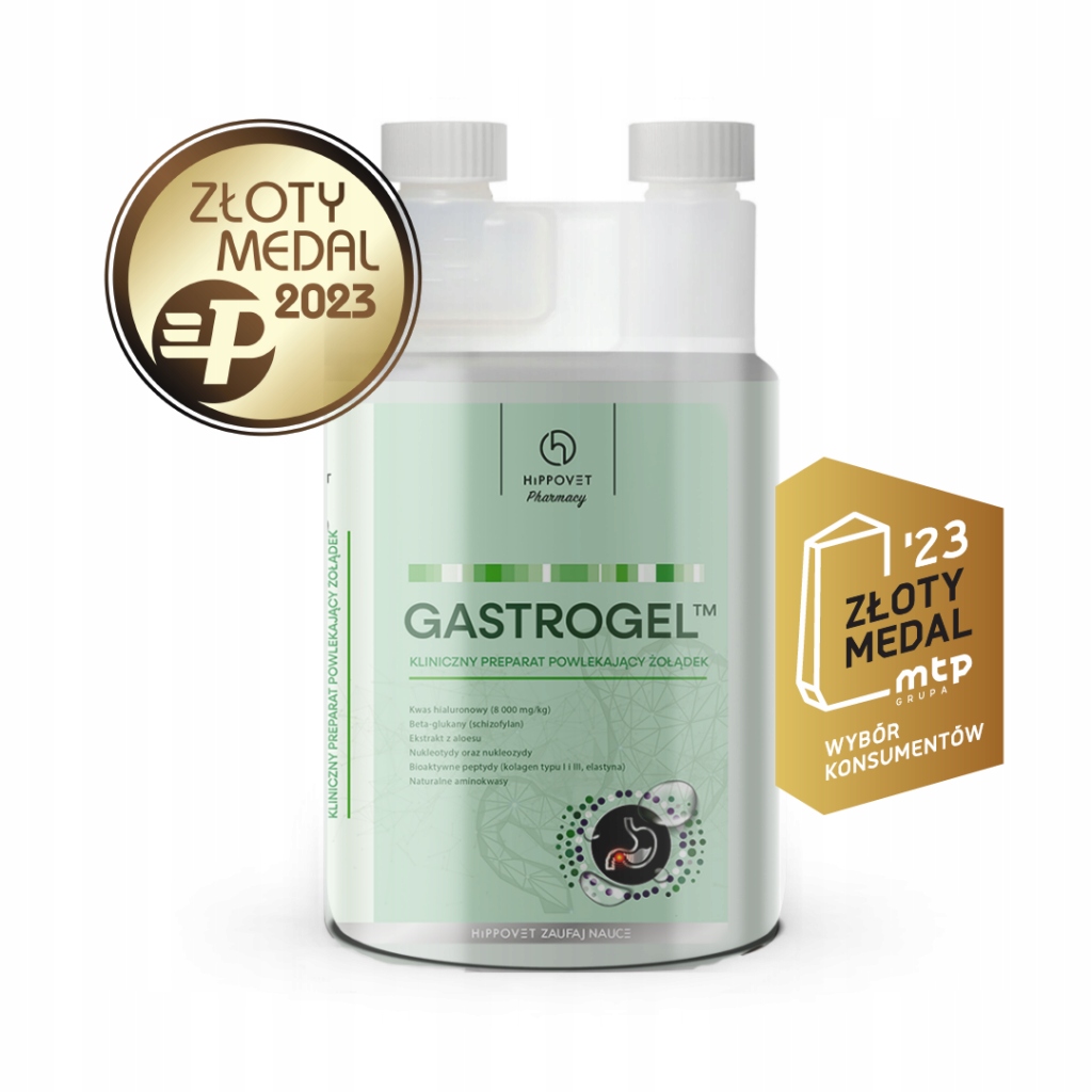 St.Hippolyt Hipovet GastroGel 1,2 l na wrzody