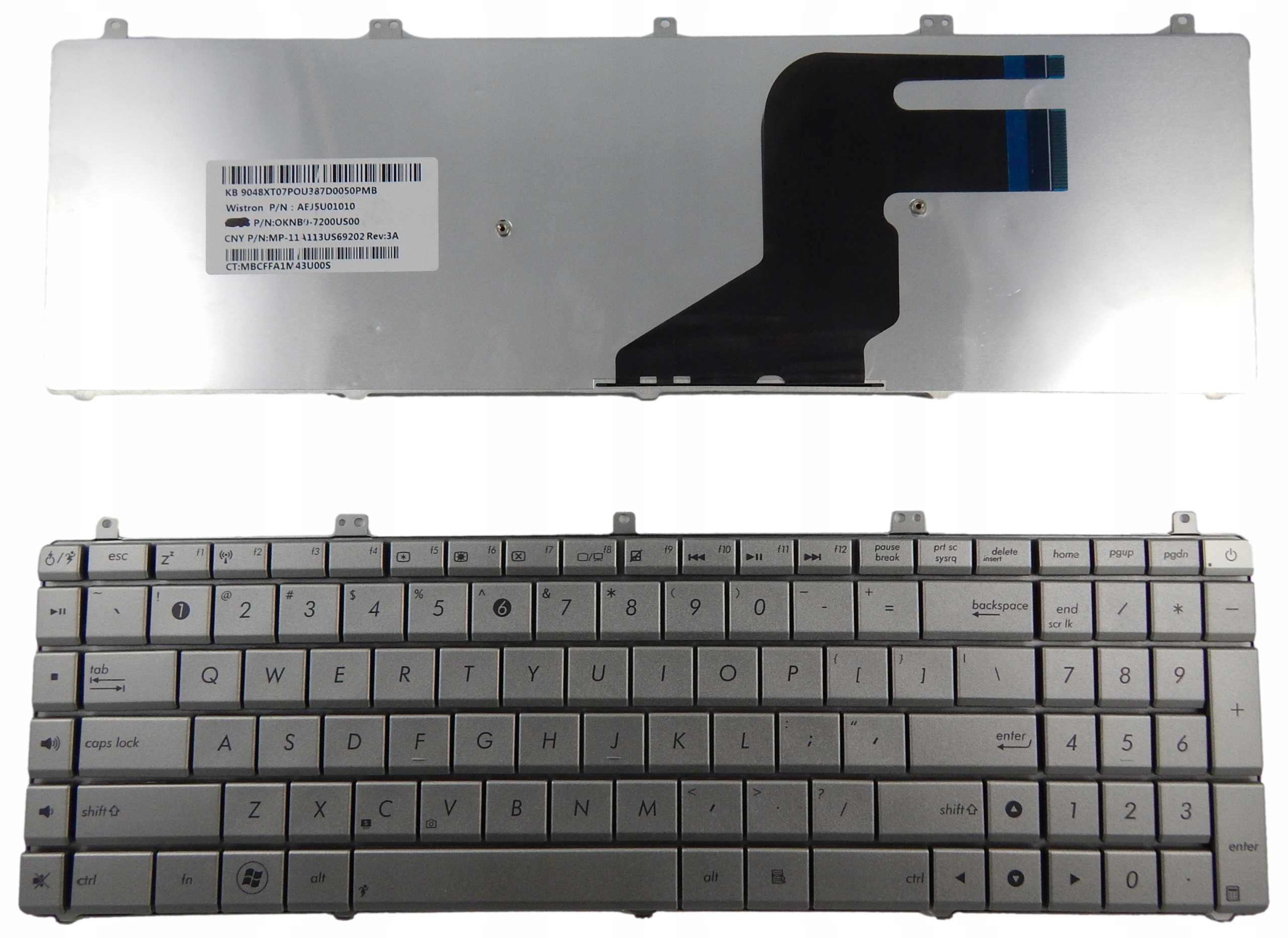 

Klawiatura do Asus N55 N55E N55S N55SL N55X N57