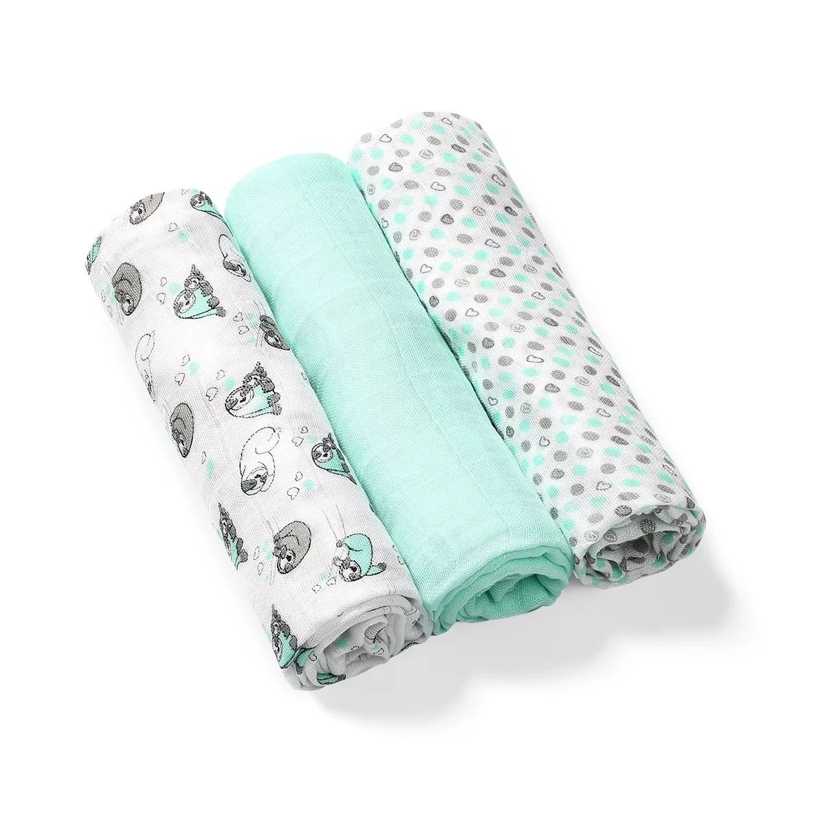

Babyono Pieluchy Pieluszki Bambusowe Mięta 397/04