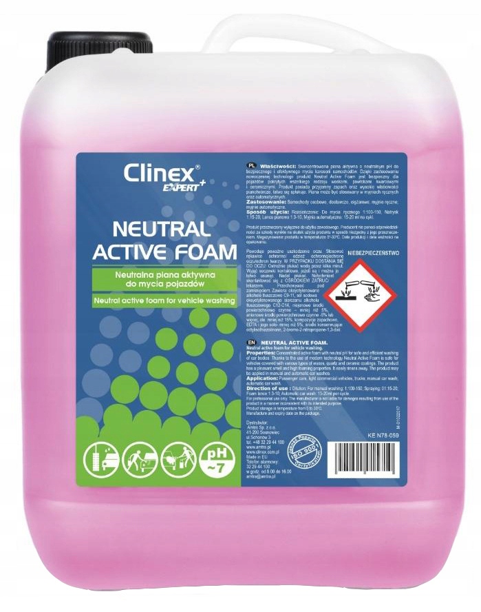 

Clinex Neutral Active Foam Piana Aktywna 20L