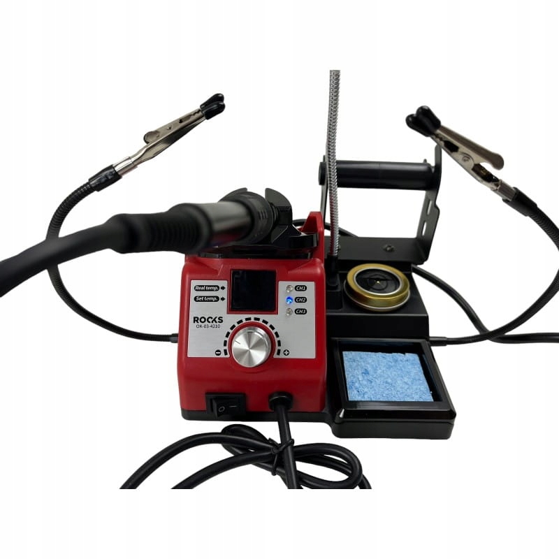 STACJA LUTOWNICZA, ELEKTRONICZNA 90-480 °C, 130 W Model Rooks