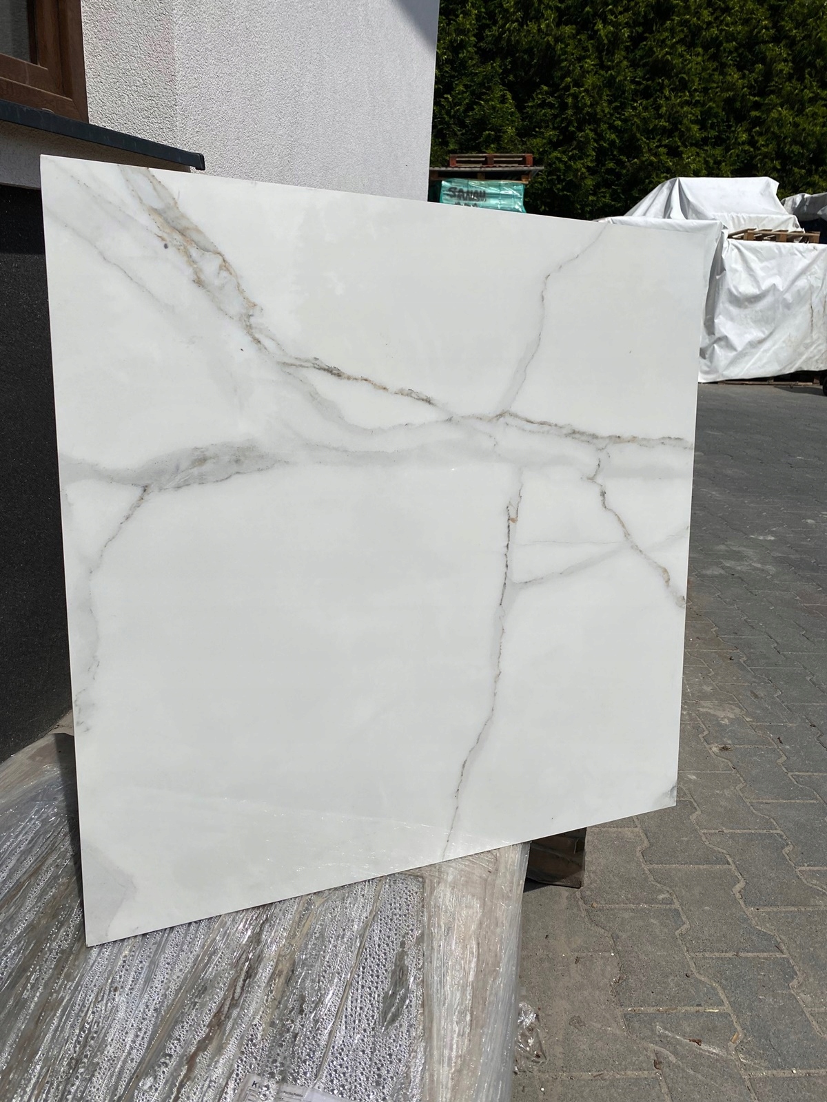 gres płytka podłogowa nowość 80x80 Carrara Typ gres