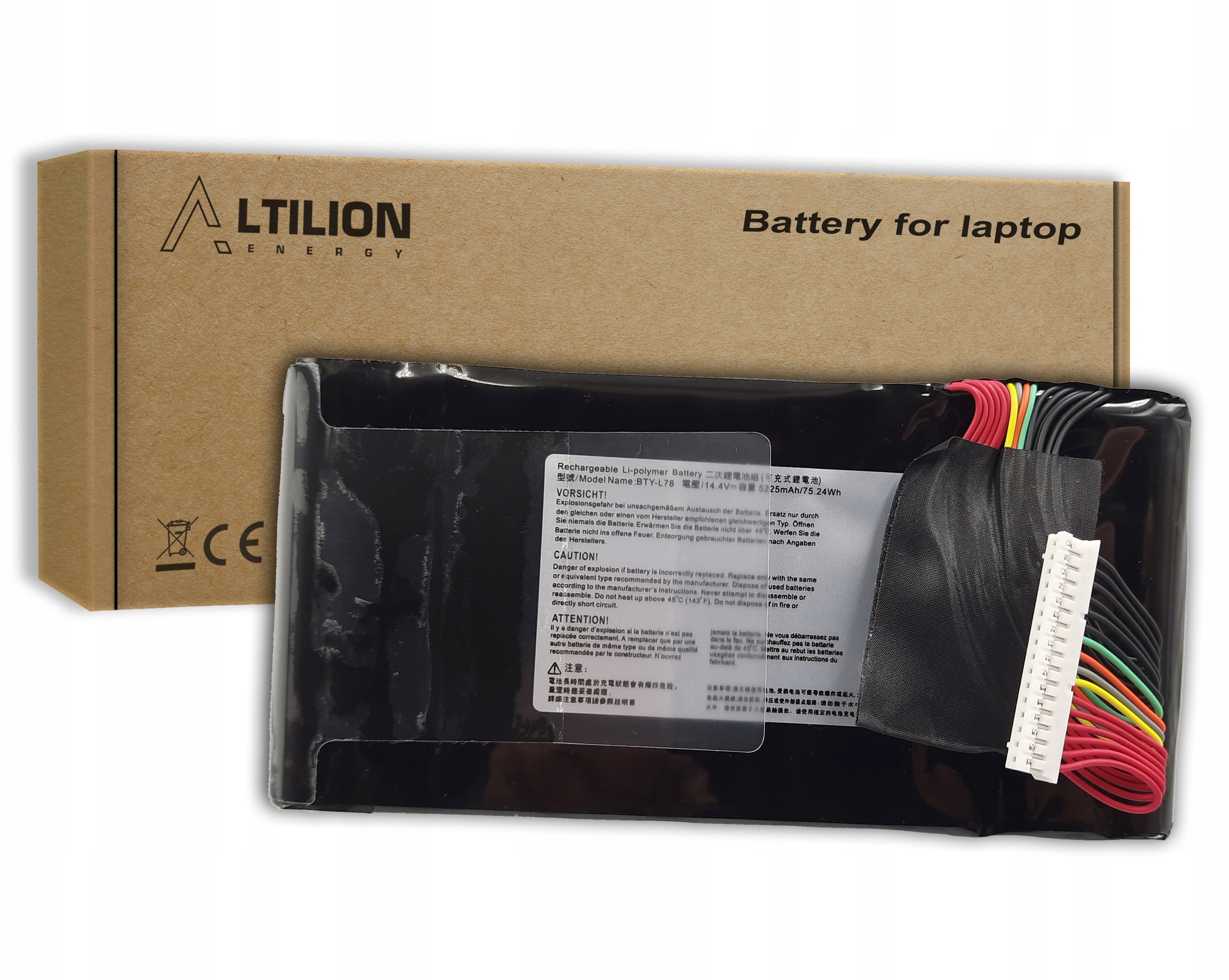 Batéria BTY-L78 „typ A“ pre Msi GT62 Gt 73 GT75 GT80 GT83 WT75