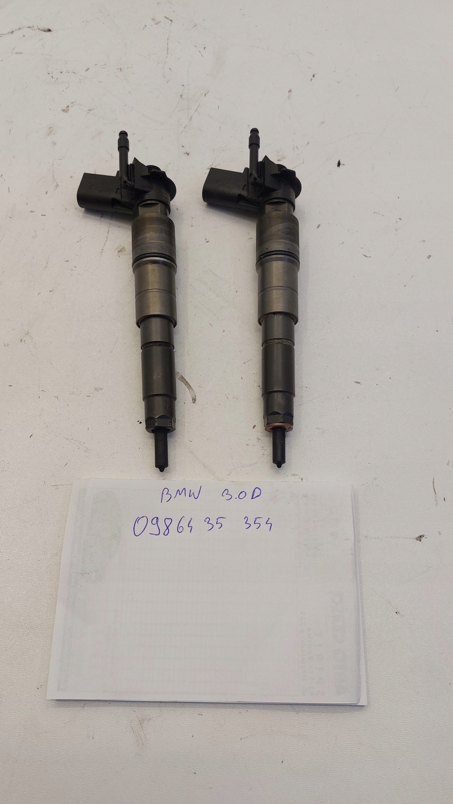 BMW X5 E70 E60 E90 3.0 D M57 306D3 nozzle injector 0986435