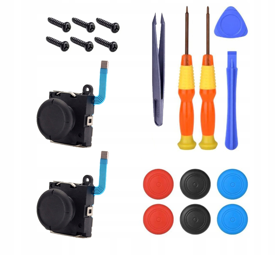 

Zestaw 19w1 Narzędzia +2x joystick Switch Lite