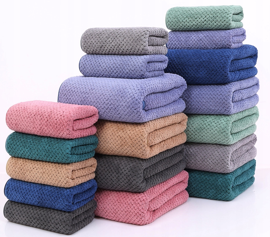 KOMPLET RĘCZNIKÓW 2 SZT MIKROFIBRA DENIM Marka Cotton world
