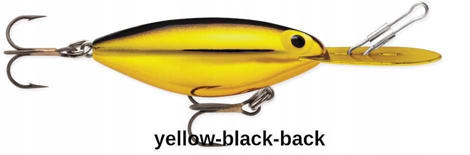 Wobler Storm Hot'n Tot 6cm 10g 2-6m Metallic Yellow/Black Back