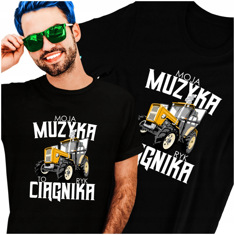

Śmieszny ciągnik ursus żółty XL
