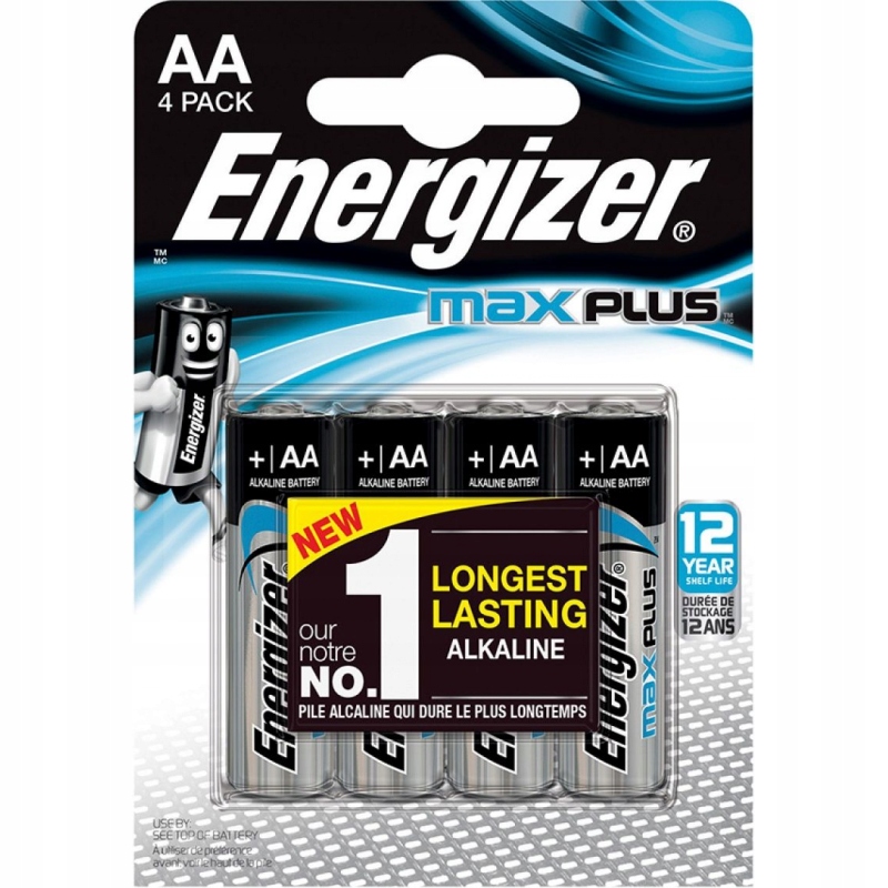

4x Bateria alkaliczna Energizer Maxplus Aa LR6