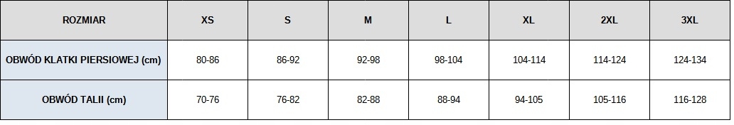 KOSZULKA TERMOAKTYWNA MĘSKA BIELIZNA TERMICZNA 3XL Rozmiar 3XL