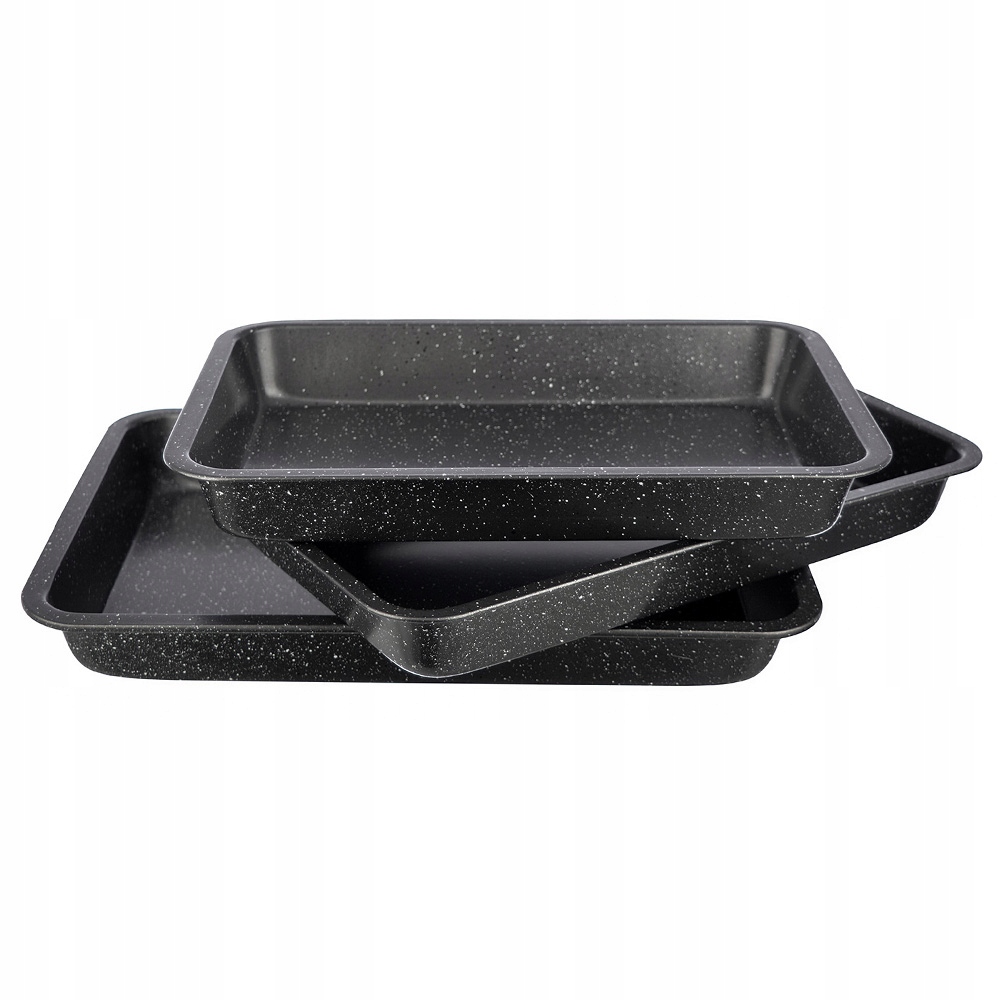 

Zestaw Blach Do Pieczenia Ciasta 3SZT Blachy Formy