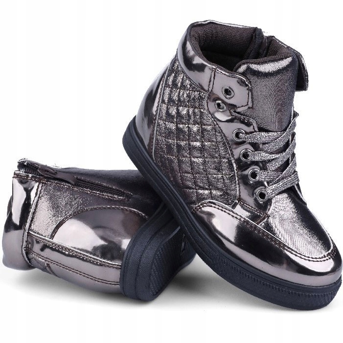 

Buty dziecięce botki sneakersy ukryte koturny