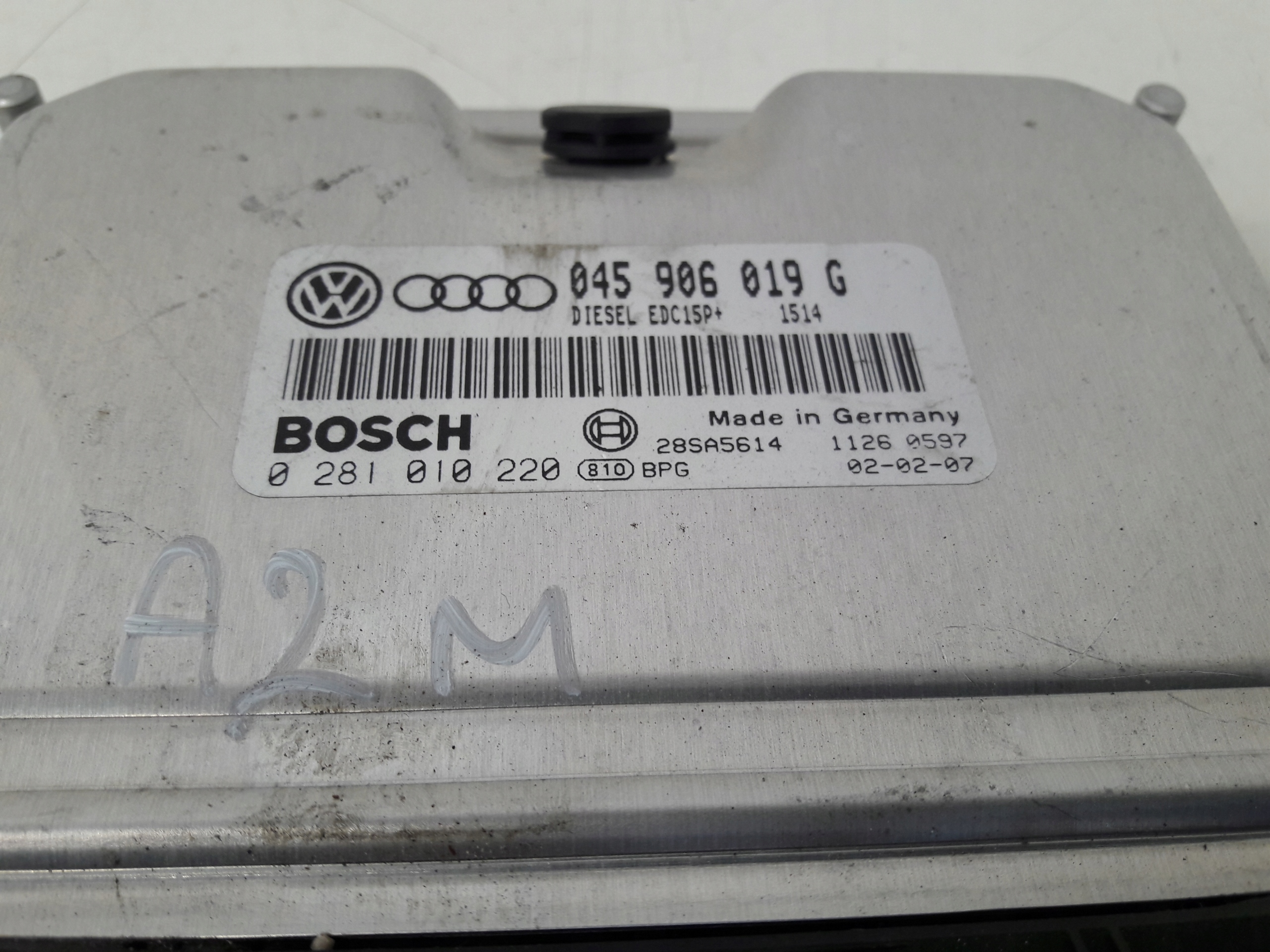 computer of the engine 045906019G Audi A2